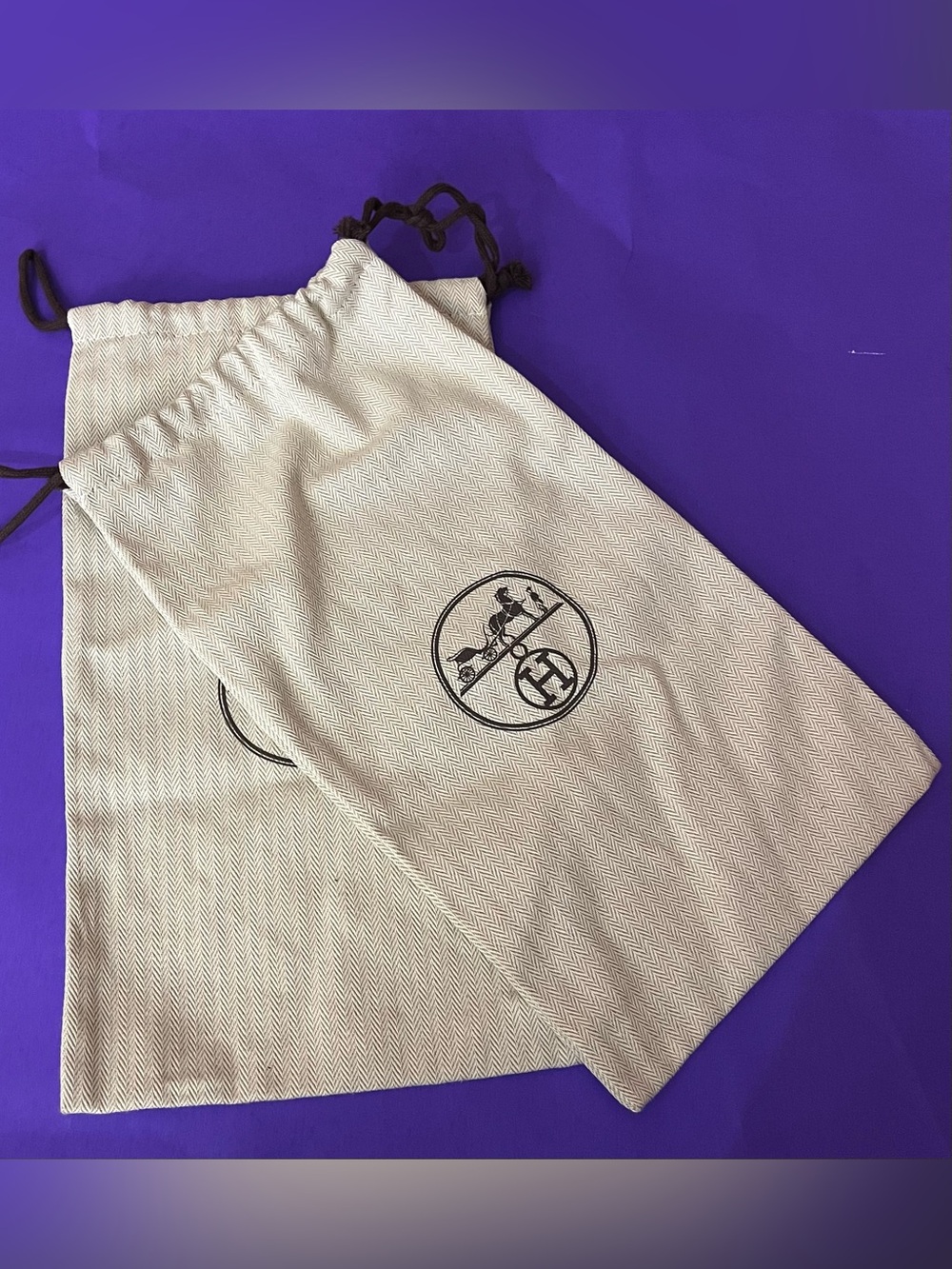 Lot of Two (2) Hermes Dust Bags - Picture 1 of 7